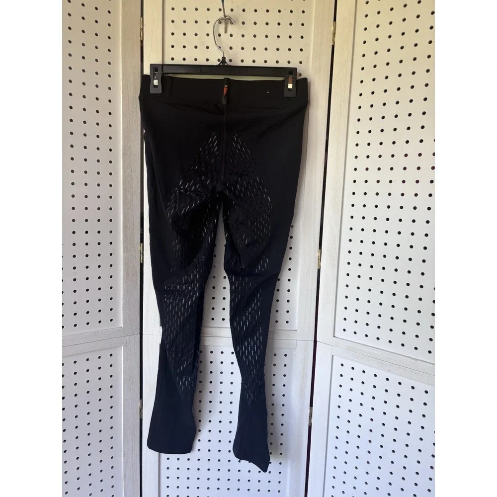 Kerrits Women's M Black Leg & Seat Grip Pull On Riding Equestrian Leggings - Picture 5 of 9